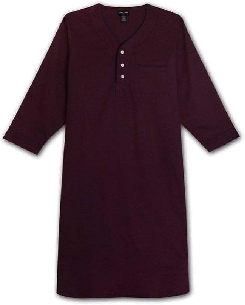 FOXFIRE Big and Tall Broadcloth Night Shirt at Amazon Men’s Clothing store