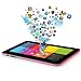 ProntoTec 9 Inch Capacitive Touch Screen Tablet Pc, Dual Core 1.2 GHz, Android 4.1, 8GB NAND Flash, DDR3 512MB RAM, Dual Cameras, Wi-fi, G-sensor (Pink)