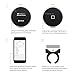 Satechi Bluetooth Button Series (Home Button) for iPhone 6 Plus/6/5S/5C, iPod Touch 5G/4G, iPad Pro/Air 2/Air/Mini/3/2/1, Samsung Galaxy S6 Edge/S6/S5/S4/Note 4/3/2/Edge/Pro/Tab Pro