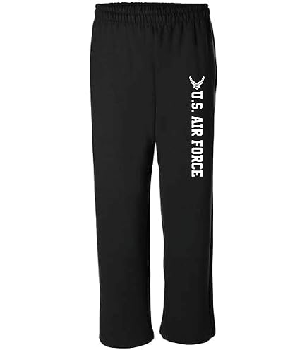 Amazon.com: Air Force Sweat Pants - Military Theme Elastic Bottom