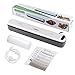 Vacuum Sealer ACRATO Food Packing Machine with Hose Automatic Vacuum Air Sealing System Plus 5pcs FREE Sealer Bags for Kitchen Dry & Moist Food Preservation and Compact Clothing Jewelry