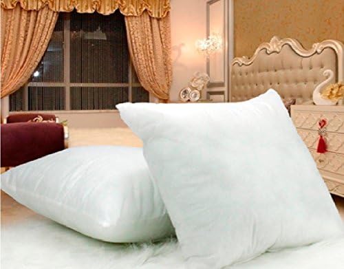 Dreams Gate Hotel Quality Cushion Pads Inner Insert Fillers Hollow Fibre Cushion Pads 12" 14" 16" 18" 20" 22" 24" 26" 28" 30" (Pack of 1, 20" x 20" (50 x 50 cm))