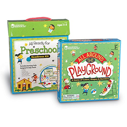 Learning Resources LER3477  All Ready For Preschool Readiness Kit