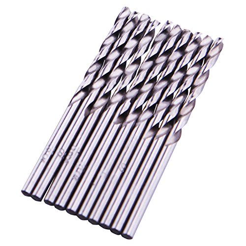 HSS Micro Twist Drill Bit Set, 50 PCS Drill Bits Tools by LU&MA,3/64“ to 1/8" for Wood Plastic and Metal