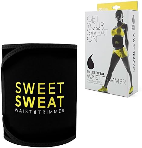 Waist Trainer ,Waist Trimmer/Belt Trainer, BINGRWOE Classic Small Size Fat Lose Shaped belt for Men,Woman Workout Gynm Yellow Neoprene Belts ,Enjoy Your Sweet Sweat (35, 8)