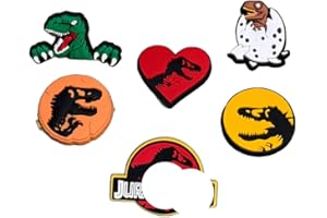 Kids Shoe Charms Set, 6 Piece Collection