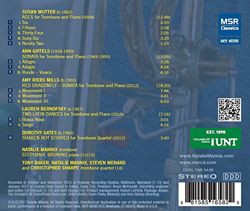 Breaking Ground - A Celebration of Women Composers: Music for Trombone and Piano