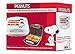 Smart Planet SGCM‐2 Peanuts Snoopy and Woodstock Grilled Cheese Sandwich Maker, White