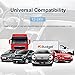 JARLINK Bluetooth FM Transmitter, Wireless in-Car FM Transmitter Stereo Radio Adapter Car Kit with 2 USB Car Chargers, Hands Free Calling Compatible iPhone Samsung Android, etc