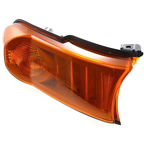 Turn Signal Light compatible with FJ CRUISER 07-11 Passenger Side RH Park/Signal/Side Marker Lamp Lens and Housing
