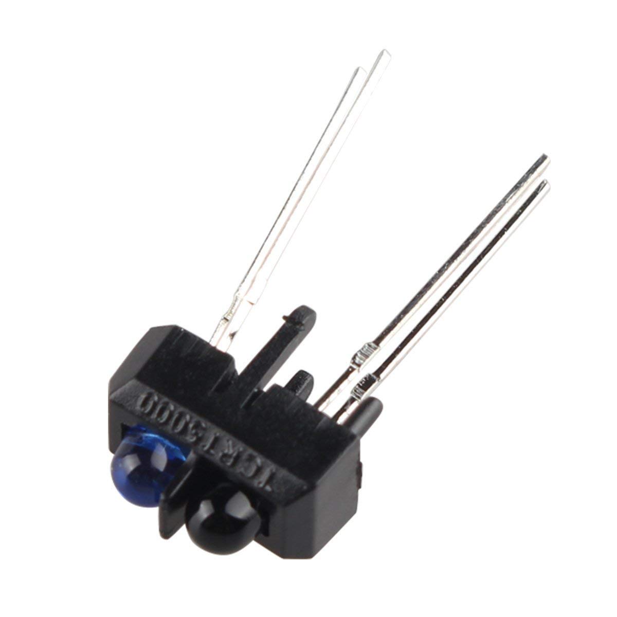 HALJIA 10PCS TCRT5000 TCRT5000L Reflective Optical Sensor IR Switch Compatible with Arduino - Image 5