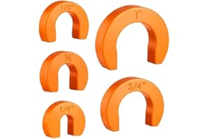 5 pack Disconnect Clip Slip Fitting Removal Tool Set, Plastic Push-Fit Coupling Release Kit for Copper Tubing, PEX and CPVC i