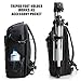 USA Gear Camera Backpack Bag Professional for DSLR/SLR/Mirrorless Photography Camera Case with Laptop Compartment, Waterproof Rain Cover & Tripod Holder, Compatible with Canon Nikon Sony (Purple)