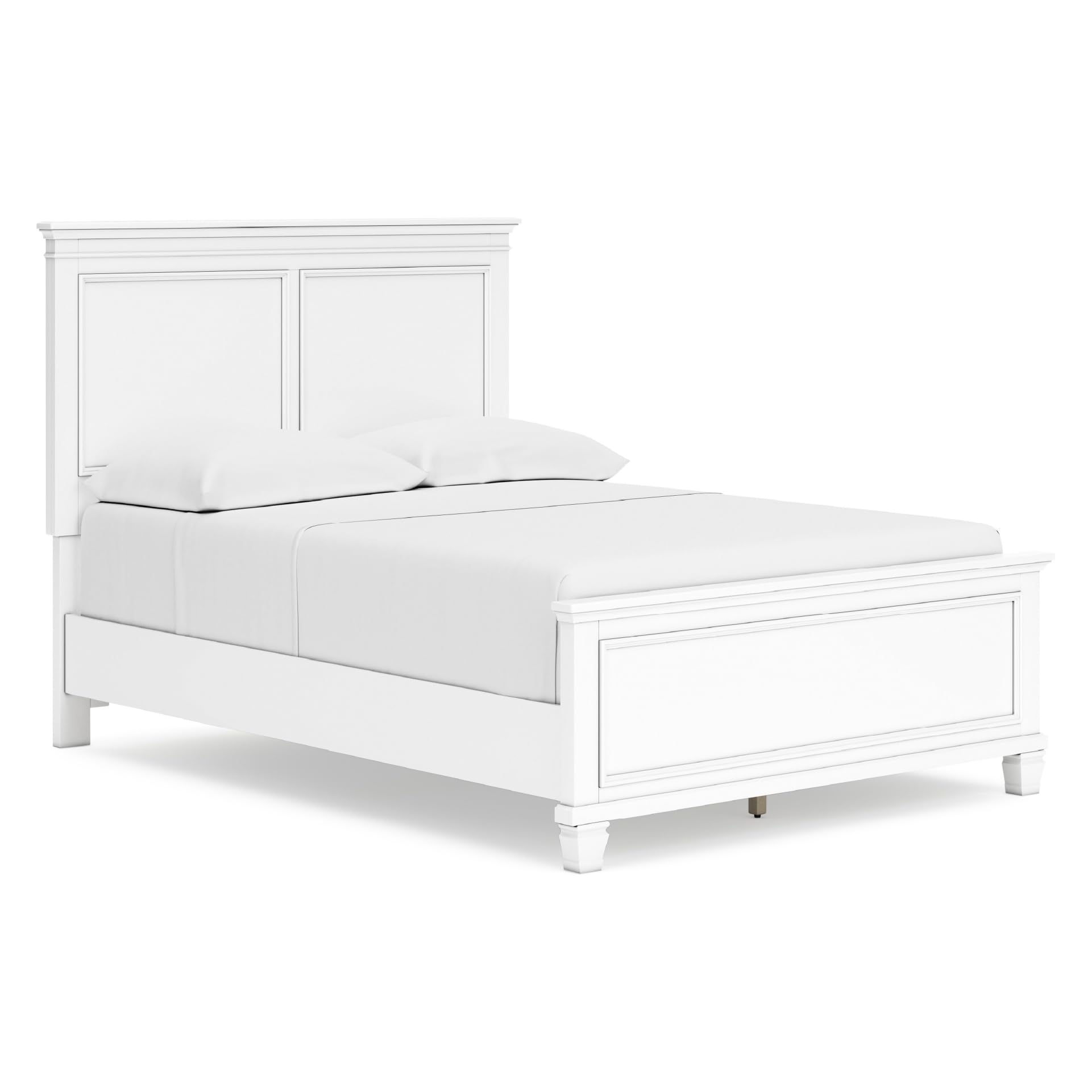 Photo 1 of ***Footboard Only*** Signature Design by Ashley Fortman Full Footboard, White