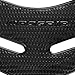 3D Pro Grip Fuel / Oil / Gas Tank Pad Protector Decal Perforated Black + Black