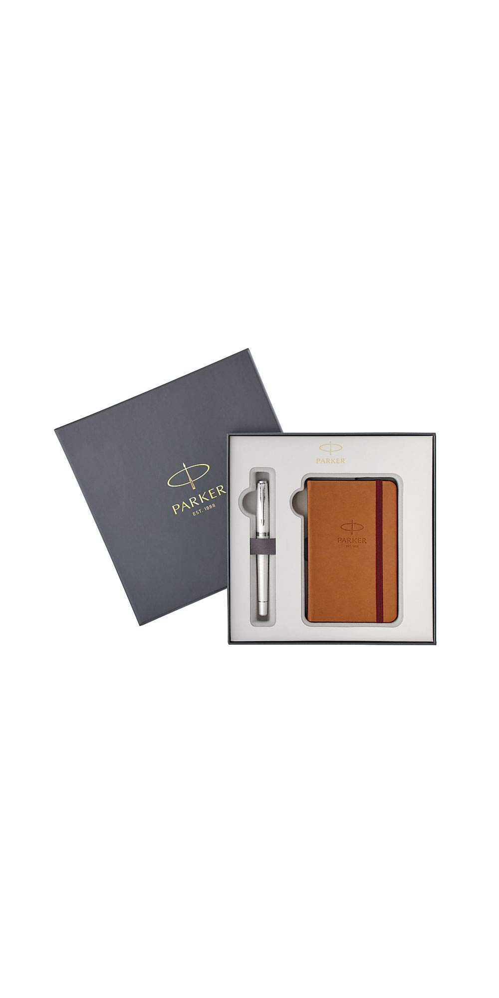 Parker Urban Premium Pearl Fountain Pen + Notebook Set