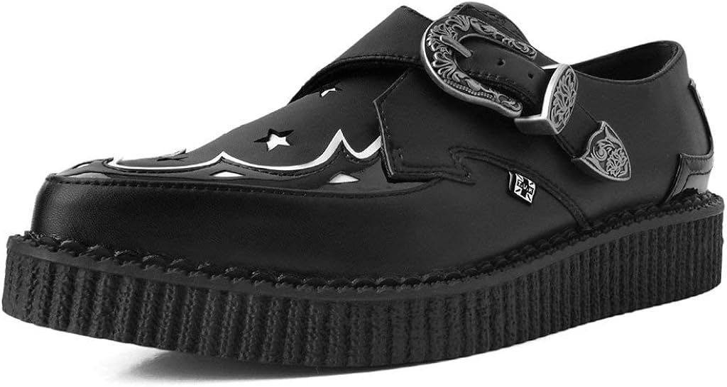 pointed buckle creepers