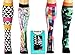 Compression Socks Women Best for Nurse Varicose Vein Reduction & Nurse Compression Socks Diabetic + Travel Compression Socks Crossfit + Shin Splint Graduated 15-20 mmGH L/XL Size 8-12 Fun Colorful