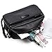Leather Trave Toiletry Bag Dopp Kit for Men with Roomy Pockets