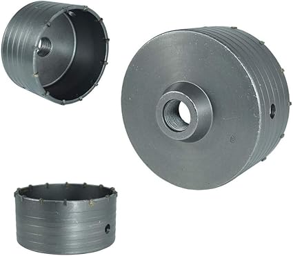 Scie Cloche Pour Carotteuse Ideale Sur Murs En Beton De Ciment O 120 Mm Amazon Fr Bricolage