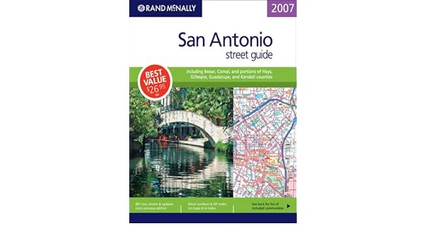 Rand McNally San Antonio Street Guide