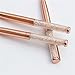Rose Gold Pen Bling Crystal Diamond Ball Point Pen Black Ink Pen with 3 Extra Refills (Rose Gold 3 Pack)