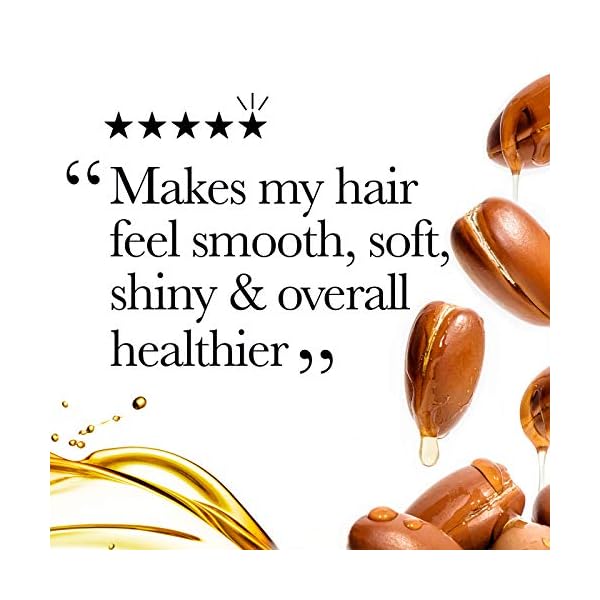 OGX Argan Oil of Morocco Sulfate Free Shampoo for Dry Hair, 385ml (Pack of 1)