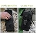 MOLLE Tactical Phone Pouch, Military Waist Holster Belt Clip Case for iPhone 16 Pro Max, 15, 14, 13 Samsung Galaxy S25 Ultra, S24, S23, Pixel 9, Rugged Phone Holster with D-Ring & Secure Buckle