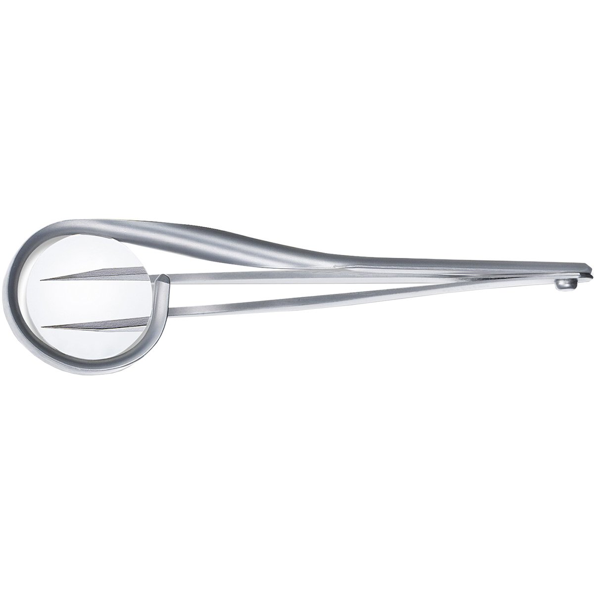 Victorinox Rubis Professional Tweezers with Magnifier, Surgical Stainless Steel, Swiss Made, 9,5cm, ingrown hair, can be sterilized