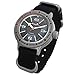 Vostok Amphibian Automatic Mens Wristwatch Self-Winding Military Diver Amphibia Case Wrist Watch #420510 (Black)