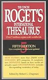 Concise Roget's International Thesaurus, , 0673997065