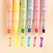 KitMax (TM) Pack of 12 Pcs Cute Cool Colorful Candy Color Star Shape Pen Tip Highlighter Pen Office School Supplies Students Children Gift (Color May Vary)