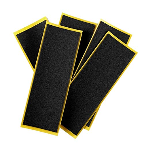 SOLDIERBAR PRO Fingerboards Grip Tape (5 Pcs Black)