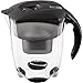 MAVEA Elemaris XL 9-Cup Water Filtration Pitcher, Black
