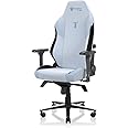 Secretlab Titan Evo Frost Blue Gaming Chair - Reclining, Ergonomic & Heavy Duty Computer Chair with 4D Armrests, Magnetic Head Pillow & Lumbar Support - Big and Tall Up to 395 lbs - Blue - Fabric