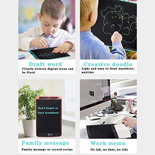 6.5 Inch Electronic Drawing Board Graffiti Board Drawing Board Sketch Board (Pink) - //medicalbooks.filipinodoctors.org