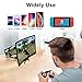 GLISTON 12'' 3D Screen Magnifier for Cell Phone, Curved 3D Phone Screen Enlarger, HD Screen Amplifier, Folding Screen Magnifier for Movies, Videos, Gaming