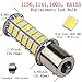 20 x Super Bright 1141 Interior Light Bulbs BA15S 1156 80 SMD LED 1003 900 Lumens RV Camper Trailer Turn Signal Backup Reverse,Natural Whitethumb 3