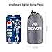 Inflatable Camping Pillow for Travel - Ultralight lightweight Compressible Comfortable Compact Portable Pillow for Sleeping Bag and Tent Storage Hiking Outdoor Air Pillows by GIOHOS - ( Blue )