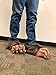 Zagone Werewolf Feet, Brown Faux Fur, Latex Toes/Feet