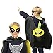 Tisy Birthday Presents Gifts for 3-10 Year Old Boys Girls, Fun Cool Cartoon Superhero Satin Capes Dress up for Kids Party Favor Toys for 3-10 Year Old Boys Girls Gifts Age 3-10 TSUSCP06