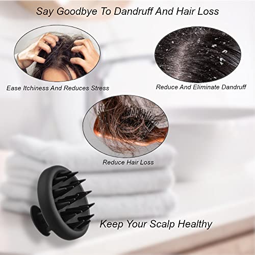 Limitless Scalp Massager Shampoo Brush, Wet Dry Scalp Brush for Hair