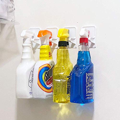Spray Bottle Hanger, Cleaning supplies organizer Chemical spray