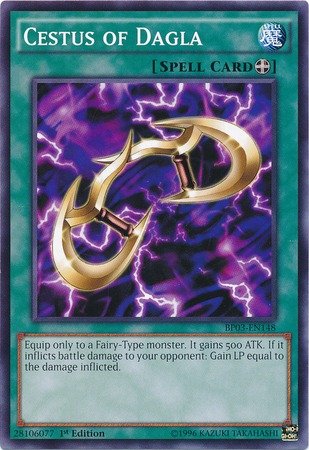 Yu-Gi-Oh! - Cestus of Dagla (BP03-EN148) - Battle Pack 3: Monster League - 1st Edition - Common