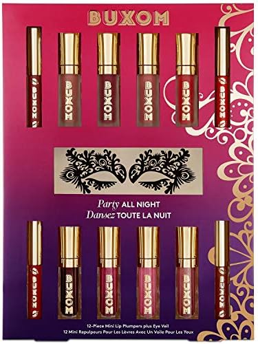 Buxom Party All Night 12-Piece Mini Lip Plumpers Set