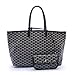 Rosvin Lady Shoulder Bag 2 Piece Tote Bag Pu Leather Handbag Purse Bags Set(C1)