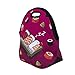 Violet Mist Neoprene Lunch Bag Washable Cute Sushi lunch HandBags Tote Reusable Thermal Insulated Lunch Bag Tote Cooler Lighweight lunch bag for Women Work Picnic Thanksgiving Christmas Gift