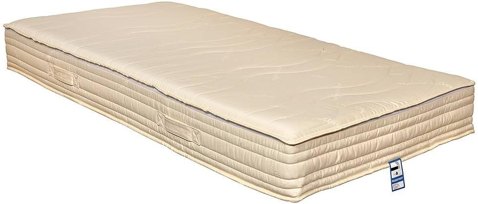 Yanis Latex Plus 100% Organic Latex Mattress - Euro Single 90x200cm - Firm Comfort