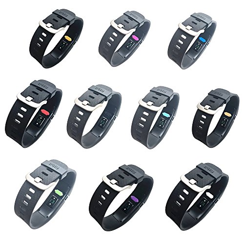 CAVN 2 Pcs (1 FT + 3FT) Replacement Charging Cable Compatible with Fitbit Charge HR Wristband Charger (with 10 Packs Sweat Resistant and Anti-dust Plugs) - Thumbnail 5