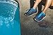 Lock Laces Reflective 2-Pack (Elastic No Tie Shoelaces) (Teal Blue-Storm Gray)